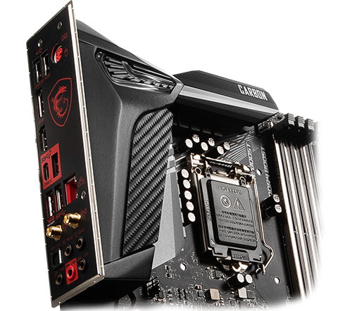 pre installed io shield
